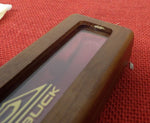 Buck 0205 205 Koji Hara Dagger "Stone-Step" Handle w/ Burlwood Inserts ATS-34 Fixed Blade Knife USA Lot#