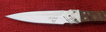 Buck 0205 205 Koji Hara Dagger "Stone-Step" Handle w/ Burlwood Inserts ATS-34 Fixed Blade Knife USA Lot#