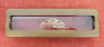 Buck 0205 205 Koji Hara Dagger "Stone-Step" Handle w/ Burlwood Inserts ATS-34 Fixed Blade Knife USA Lot#