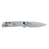 Kershaw 2051 Mini Iridium Knife D2 Stonewashed Ice Blue Aluminum Duralock