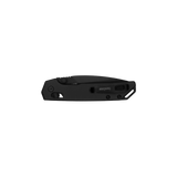 Kershaw 2051BLK Mini Iridium Knife Duralock Crossbar Lock D2 Black Aluminum