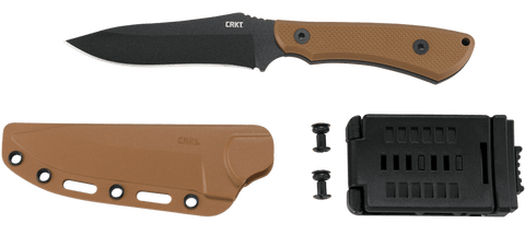 Columbia River CRKT 2083 Ramadi Knife SK5 Recurve Blade Coyote Brown Darrin Sirois Design