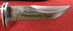 Buck 0212CWSSH 212 Fixed Ranger Knife 2019 President's #33/115 Tour Cherrywood CJ Signed USA Lot#BU-74