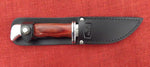 Buck 0212CWSSH 212 Fixed Ranger Knife 2019 President's #33/115 Tour Cherrywood CJ Signed USA Lot#BU-74