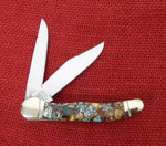 Hen & Rooster Knife 232 Copperhead 3 3/4" Multicolor Handle NEW