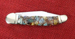 Hen & Rooster Knife 232 Copperhead 3 3/4" Multicolor Handle NEW