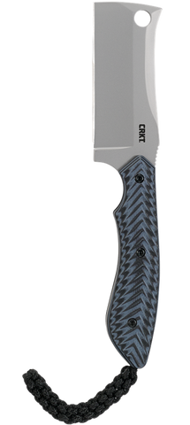 Columbia River CRKT 2398 S.P.E.C. Small Pocket Everyday Cleaver Alan Folts Neck Knife Black/Gray G10