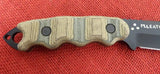 Buck 0245MCSMWG 245 Matt Would Go Knife 2015 Micarta 5160 BU-495