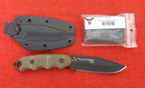 Buck 0245MCSMWG2 245 Matt Would Go Knife 2019 Micarta Cerekote 5160 BU-652