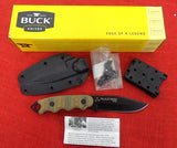Buck 0245MCSMWG 245 Matt Would Go Knife 2015 Micarta 5160 BU-495