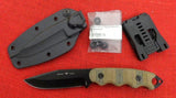 Buck 0245MCSMWG 245 Matt Would Go Knife 2015 Micarta 5160 BU-495