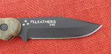 Buck 0245MCSMWG2 245 Matt Would Go Knife 2019 Micarta Cerekote 5160 BU-652