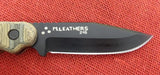 Buck 0245MCSMWG 245 Matt Would Go Knife 2015 Micarta 5160 BU-495