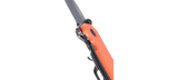 Columbia River Knife 2486 Squid Orange G10 D2 Assisted Flipper Knife Lucas Burnley