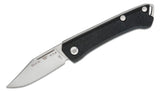 Buck 0250BKS1 Saunter Slipjoint Pocket Knife Black Micarta Clip Point 154CM USA