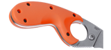 Columbia River CRKT 2511ER Bear Claw Orange GRN Blunt Tip Knife Veff Serrations Russ Kommer Design