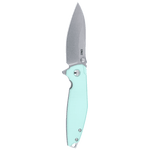 Columbia River CRKT 2560 Lucas Burnley Ibis Teal G10/Stainless Flipper Knife Frame Lock