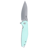 Columbia River CRKT 2560 Lucas Burnley Ibis Teal G10/Stainless Flipper Knife Frame Lock