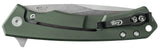 Case 25879 Marilla Knife OD Green Aluminum w/ G10 Inlay Serrated S35VN