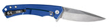 Case 25882 Marilla Knife Blue Aluminum w/ G10 Inlay S35VN USA