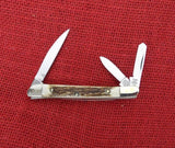 Hen & Rooster Knife 263-DS Wharncliffe Whittler 3 1/2" Stag Handle NEW