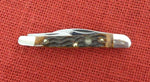 Hen & Rooster Knife 263-RWJ Wharncliffe Whittler 3 1/2" Red Walnut Jig Bone NEW