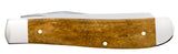 Case 27012 Mini Trapper Knife Jeep Antique Bone Engraved 6207 SS