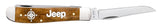 Case 27012 Mini Trapper Knife Jeep Antique Bone Engraved 6207 SS