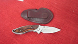 Buck 0271 271 Alpha Dorado Compact Folder Knife USA 2006 Rosewood 154CM NOS