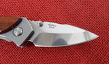 Buck 0271RWS 271 Alpha Dorado Knife USA 2004 RARE ATS-34 Rosewood BU-656