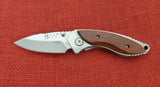 Buck 0271RWS 271 Alpha Dorado Knife USA 2004 RARE ATS-34 Rosewood BU-656