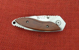 Buck 0271RWS 271 Alpha Dorado Knife USA 2004 RARE ATS-34 Rosewood BU-656