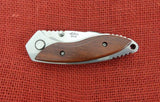 Buck 0271RWS 271 Alpha Dorado Knife USA 2004 RARE ATS-34 Rosewood BU-656