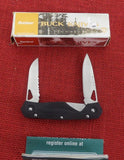 Buck 0274 274-BK Ecco 2.25 Pocket Knife One Hand Open Locking 2 Blade USA NOS Lot#BU-410 (Copy)