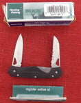 Buck 0274 274-BK Ecco 2.25 Pocket Knife One Hand Open Locking 2 Blade USA NOS Lot#BU-410 (Copy)