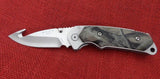 Buck 0276BO 276 278 Folding Alpha Hunter Camo Guthook Knife Leather Sheath 2022 BU-494