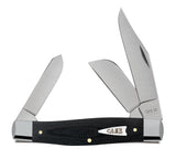 Case Knife 27732 Large Stockman Black Micarta Knife 10375 SS USA Made