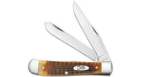 Case 27899 Trapper Knife in Tin Antique Jig Bone 6254 SS