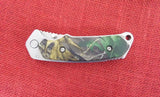 Buck 0279CM 279 Folding Alpha Hunter Camo Rubber Knife USA 2004 BU-612