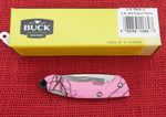 Buck 0283CM10 283 Nano Bantam Mid-Lock Knife Pink Camo GFN 283CM10 Lot#283-5