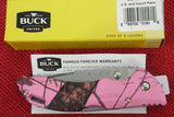 Buck 0285CMS10 285 Bantam Mid-Lock Knife Pink Camo GFN 285CMS10 Lot#285-3