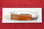 Case 28708 Baby Butterbean Smooth Chestnut Bone Pocket Knife 2019 USA Made 62132 SS