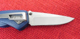 Buck 0288BLS 288 QuickFire Assisted Opening Knife USA 2021 Lockback Blue Handle  Lot#BU-326