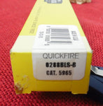 Buck 0288BLS 288 QuickFire Assisted Opening Knife USA 2021 Lockback Blue Handle  Lot#BU-326