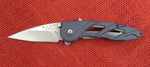 Buck 0290BLS 290 Rush Assisted Knife Blue Aluminum Liner Lock USA Lot#BU-425