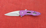 Buck 0290PPS1 290 Rush Assisted Knife Purple Aluminum USA BU-619