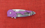 Buck 0290PPS1 290 Rush Assisted Knife Purple Aluminum USA BU-619