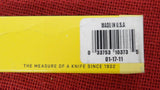 Buck 0292PNS 292 Impulse Assisted Knife Pink Aluminum CJ Signed BU-461