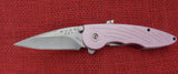 Buck 0292PNS 292 Impulse Assisted Knife Pink Aluminum CJ Signed BU-461