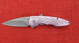 Buck 0292PNS 292 Impulse Assisted Knife Pink Aluminum 2008 USA BU-524